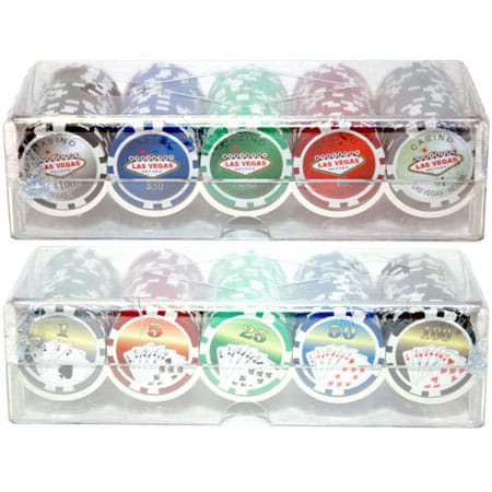 100 fichas tipo Las Vegas 11.5 gr
