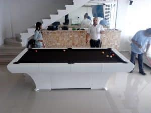 Mesa de Billar de Piel Pirámide